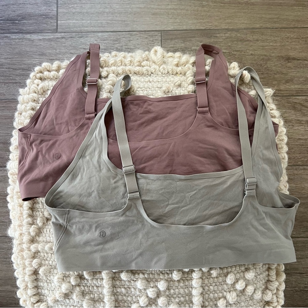 Lululemon Wundermost Bralettes (set of 2)